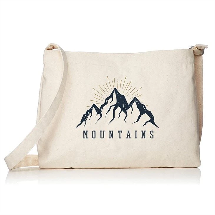Large Canvas Cross-body Shoulder Bag