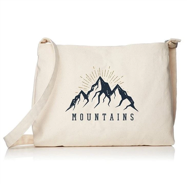 Large Canvas Cross-body Shoulder Bag